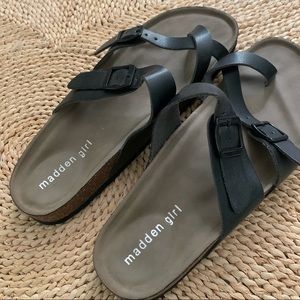 NWOT, Madden Girl Birkenstocks Size 8